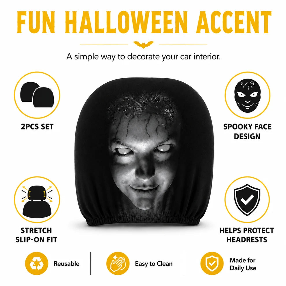 Spooky Horror Headrest