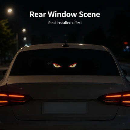 Solar Devil Eyes LED Car Light