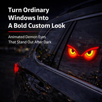 Solar Devil Eyes LED Car Light