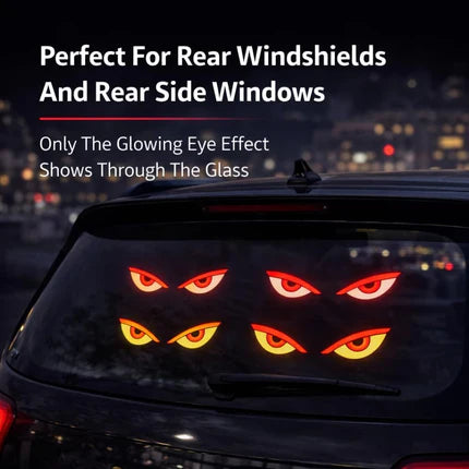 Solar Devil Eyes LED Car Light