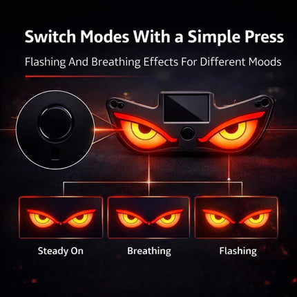 Solar Devil Eyes LED Car Light