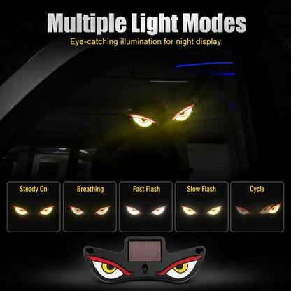 Solar Devil Eyes LED Car Light