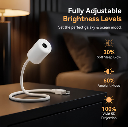 Holographic Night Light Projector & Ambient Lamp